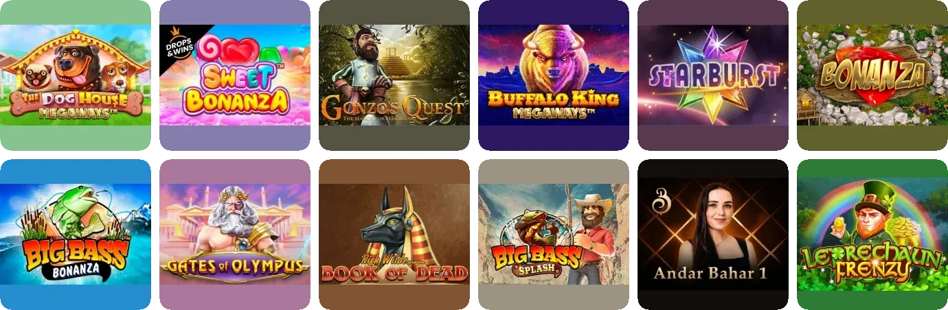 Vinn Casino games